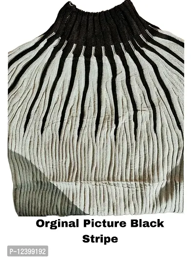 Buy Halston Heritage Women's Long Sleeve Turtleneck Stitch Detail Sweater,  Chalk, M at Amazon.in
