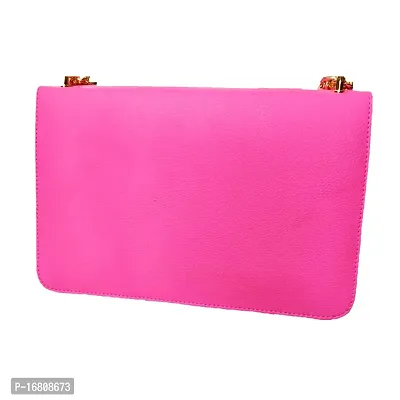 Pink Handwork Zari material sling bag for women-thumb2