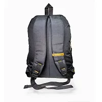 sf bag world Large 30 L laptop  backpack unisex trendy school collage waterproof black backpack-thumb1