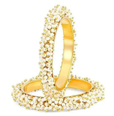 Ravishing Gold Plated Designer Bangles