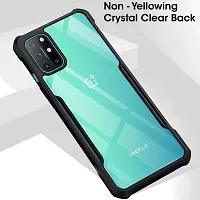 GEHLOT ; OneStep Towards Online Smoke Translucent Hard Matte Case with Soft Edges, Shockproof Smooth Feel Touch Case Cover for OnePlus (OnePlus 8T, Black)-thumb2