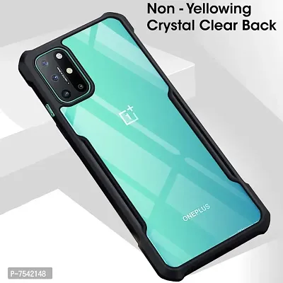 GEHLOT ; OneStep Towards Online Smoke Translucent Hard Matte Case with Soft Edges, Shockproof Smooth Feel Touch Case Cover for OnePlus (OnePlus 8T, Black)-thumb3