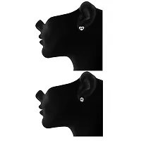 Mahi Combo of two pairs of Stud Earrings with Crystals for Women CO1104226R-thumb4