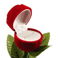 Mahi Modish Art Finger Ring Made with Swarovski Zirconia with Rose Shaped Box for Women FR1105016RCBx20-thumb1