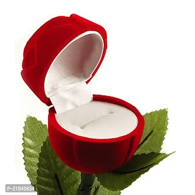 Mahi Modish Art Finger Ring Made with Swarovski Zirconia with Rose Shaped Box for Women FR1105016RCBx20-thumb2