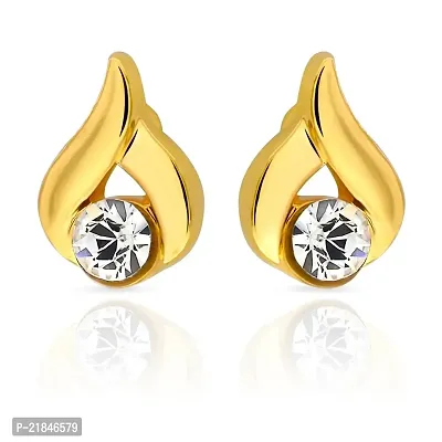 Mahi Eita Collection Combo of Gold Plated Fashion Earrings Studs for Women with Crystal Stones CO1104011G-thumb2