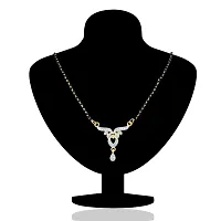Mahi Gold Plated Pure Alliance Mangalsutra Set with CZ for Women NL1106006GCC-thumb3