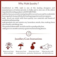 Mahi Decorative Combo of Pendants Earrings Finger ring and Bracelet for girls and women CO1105027M-thumb3