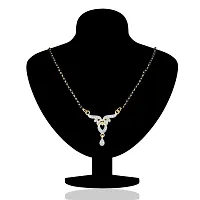 Mahi Gold Plated Pure Alliance Mangalsutra Set with CZ for Women NL1106006GC-thumb4