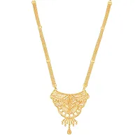 Mahi Gold Plated Traditional Wedding Necklace Set for Women (NL1108090G)-thumb2