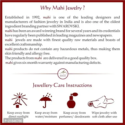 Mahi Gold Crystal Ring For Women-thumb3