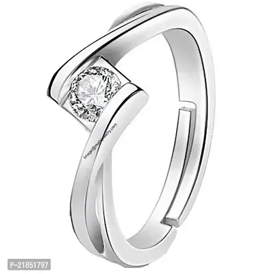 Mahi Valentine Gift Proposal Finger Ring with Crystal for Women (PAFR1103112PR)