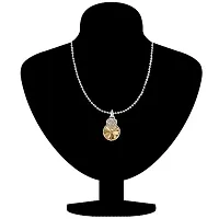 Mahi Brown Swarovski Crystals Heart Pendant for Women and Girls PS1194089RLct-thumb1