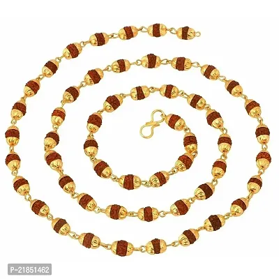 Mahi Rudraksh Mala Long Chain for Men (PACN1100216PR)