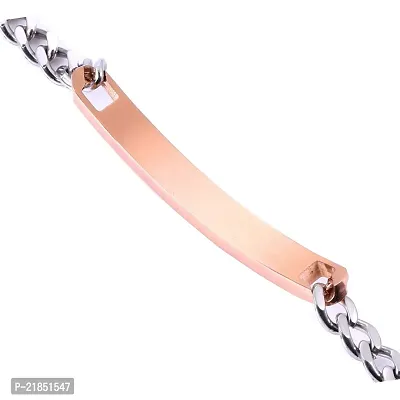 Mahi Rhodium Plated Glamorous His Queen Love Bracelet BR1100417R-thumb3
