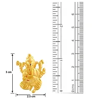 Mahi Gold Plated Vighna Ganesh ji Pendant with CZ for Women PS1101505GC-thumb3