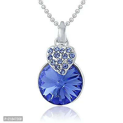 Mahi Made with Swarovski Elements Combo of 2 Pendants with Rhodium plating CO1104061R-thumb3