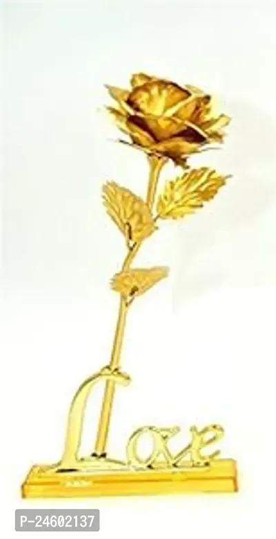 Gold rose and Love stand Combo