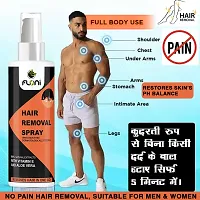 Hair Removal Spray For Men, 100 ml | Skin Soothing Aloe  Chamomile | Quick  Painless Hair Removal Cream Spray For Chest, Arms, Legs  Back-thumb1