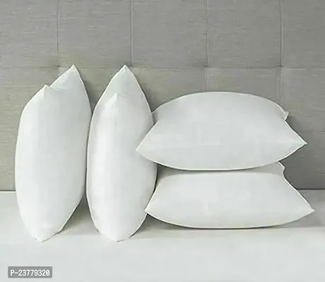 Stylish White Polyester Solid Pillow-thumb0
