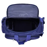 Nice Line Polyester 2 Wheels Travel Expandable Duffel Bag (40 L, Blue)-thumb1