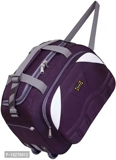 Niceline nylon 28 Cms Travel Duffle(NLD4FM01_purple)