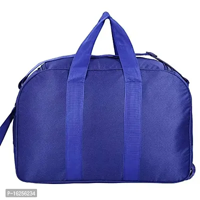 Nice Line Polyester 2 Wheels Travel Expandable Duffel Bag (40 L, Blue)-thumb3