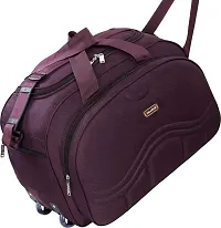 Nice Line Polyester 26 Cms Travel Duffle(NLDB97_ Purple)-thumb4