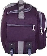 Niceline nylon 28 Cms Travel Duffle(NLD4FM01_purple)-thumb3