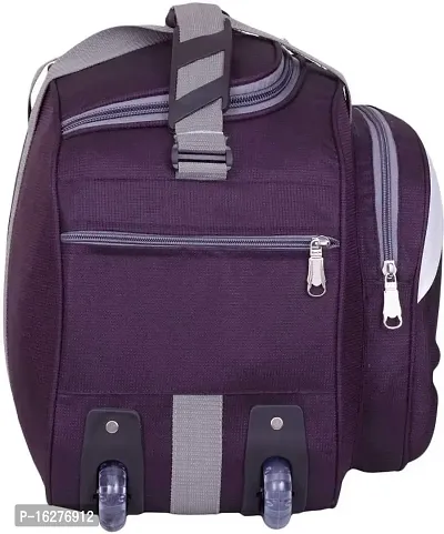 Niceline nylon 28 Cms Travel Duffle(NLD4FM01_purple)-thumb4