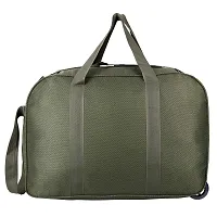 Nice Line Unisex Polyester Waterproof Expandable Travel Duffle Bag with Roller Wheels-40L-thumb4