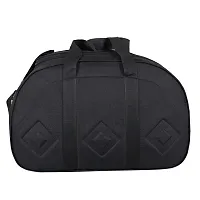 Nice Line 40 Liters Stylish Lightweight Poleyster Duffel Bag with Two Wheel for Both Men and Women(Black)-thumb4