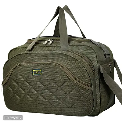 Nice Line Unisex Polyester Waterproof Expandable Travel Duffle Bag with Roller Wheels-40L-thumb2