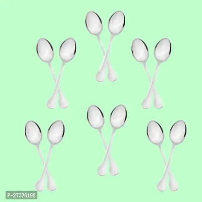 Stainless Steel Spoons Pack of  12