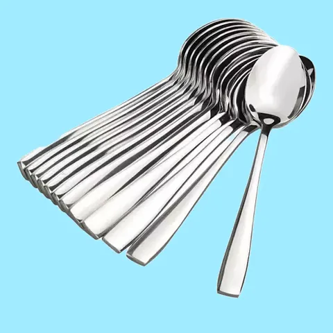 Stainless Steel Table Tea/Multi proposes Spoons Set of 12.