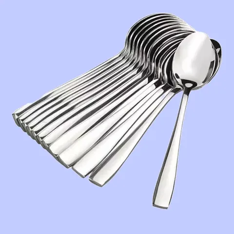 Stainless Steel Table Tea/Multi proposes Spoons Set of 12.