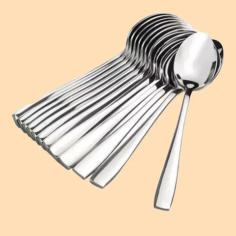 Stainless Steel Table Tea/Multi proposes Spoons Set of 12.