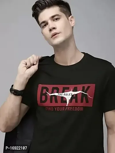 Reliable Black Polyester Tees For Men