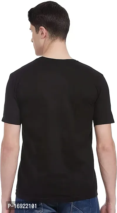 Reliable Black Polyester Tees For Men-thumb2