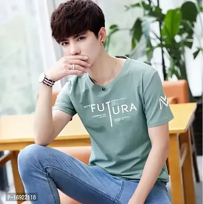 Reliable Green Polyester Tees For Men-thumb3