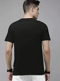 Reliable Black Polyester Tees For Men-thumb1