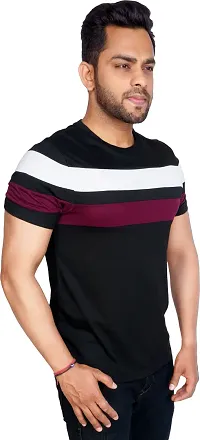 Reliable Black Polyester Tees For Men-thumb2