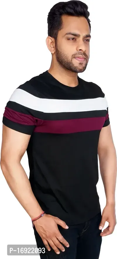 Reliable Black Polyester Tees For Men-thumb3