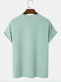 Reliable Green Polyester Tees For Men-thumb1