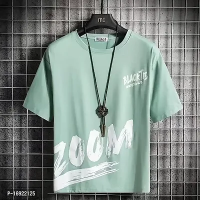 Reliable Green Polyester Tees For Men-thumb0