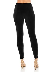 INFISPACE Women's Skinny Fit Jegging (SHAD33-600_Black_Free Size)-thumb2