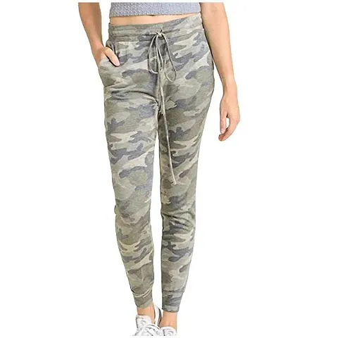 INFISPACE&#174; Winter's Girls Camouflage Army Jeggings with Thick Fur Fleece Inside (Waist Size- 26" to 32")