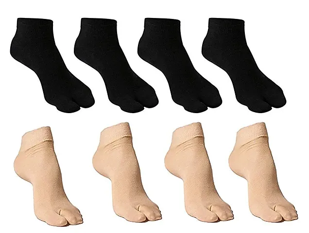 Infispace&#174; Ultra-Thin Transparent Nylon Summer Thumb Socks