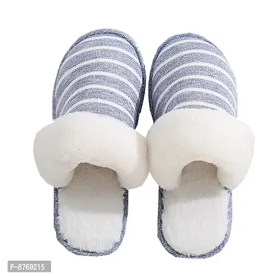 Infispace Unisex-Adult Fur Padded Couple Slippers Slide