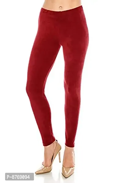 INFISPACE Women's Slim Fit Jeggings ( SHAD33-157 _ Red _ Medium )